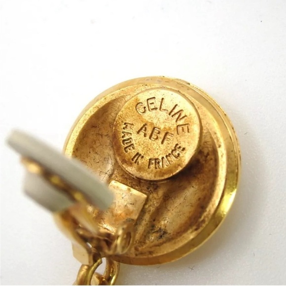 Celine Earrings PARIS Authentic Vintage - Picture 6 of 9